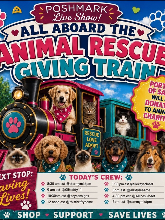 Other - 🐾🐾 6/13 Animal Rescue Giving Train 🚂 🐾🐾